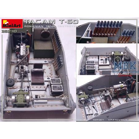 TACAM T-60 Romanian Tank Destroyer (Interior Kit)