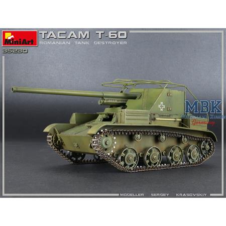 TACAM T-60 Romanian Tank Destroyer (Interior Kit)