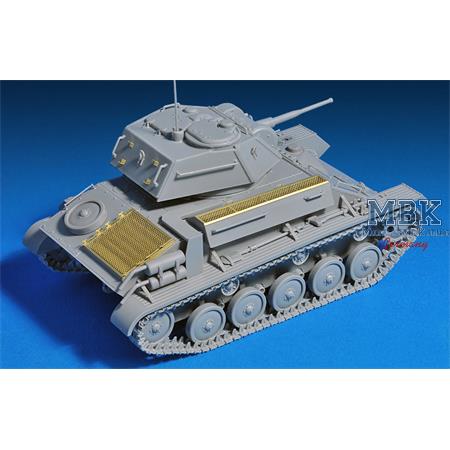 T-80 Soviet light tank w/Crew. Special Edition