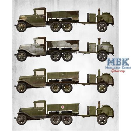 Soviet 2T Truck AAA Type w/Field Kitchen