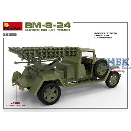 BM-8-24 Based on 1,5t Truck