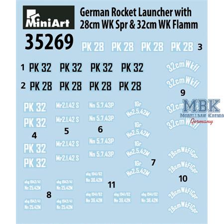 German Rocket Launcher 28/32cm