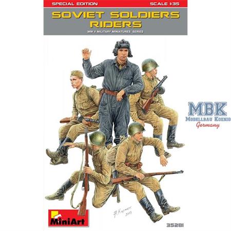Soviet Soldiers Riders. SPECIAL EDITION