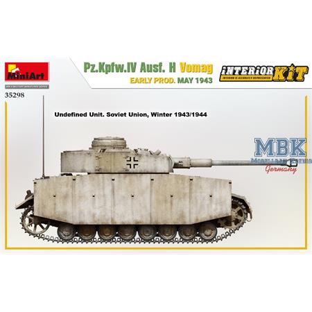 Pz.Kpfw.IV Ausf. H Vomag Early Prod. w/INTERIOR