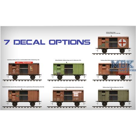 Soviet railway wagon "TEPLUSHKA"