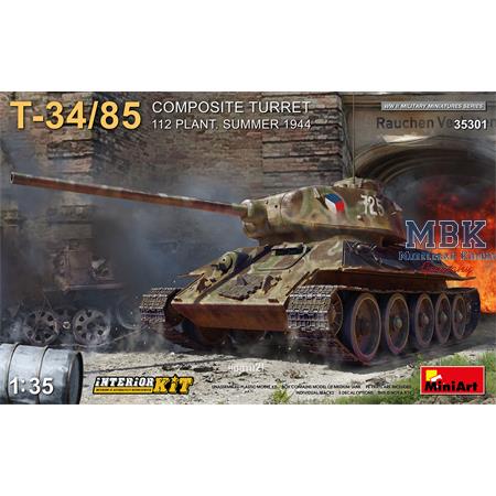 T-34/85 Composite Turret. 112 Plant Interior Kit