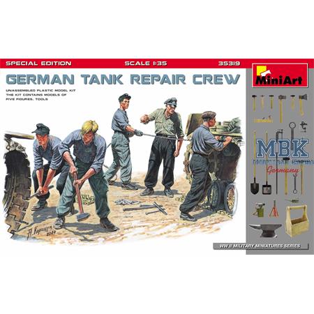 German Tank repair Crew at Work Special Edition
