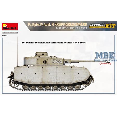 Panzer IV Ausf.H Krupp-Grusonwerk, Mid prod.