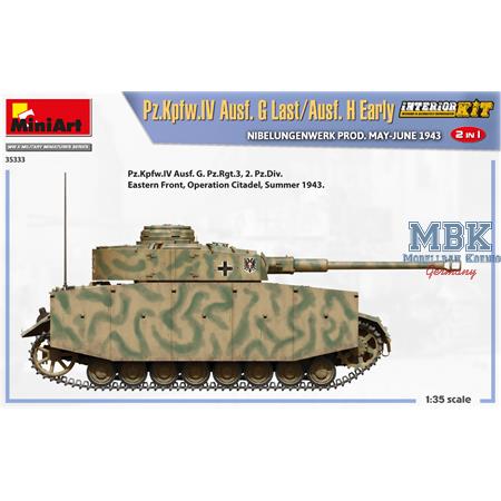 Pz.Kpfw.IV Ausf.G-Last/H-Early Nibelungenwerk 2in1