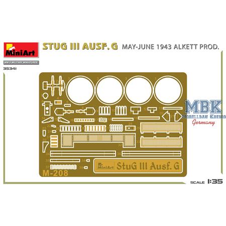 StuG III Ausf.G May-June 1943 Alkett Prod.