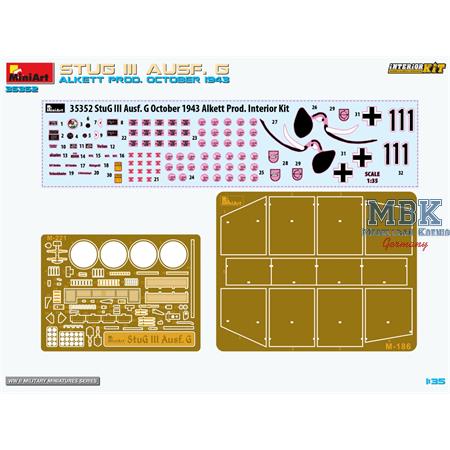 StuG III Ausf.G Oct. 1943 Alkett Prod.w./INTERIOR