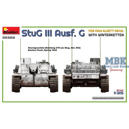 StuG III Ausf.G Feb. 1943 Alkett Prod.Winterketten