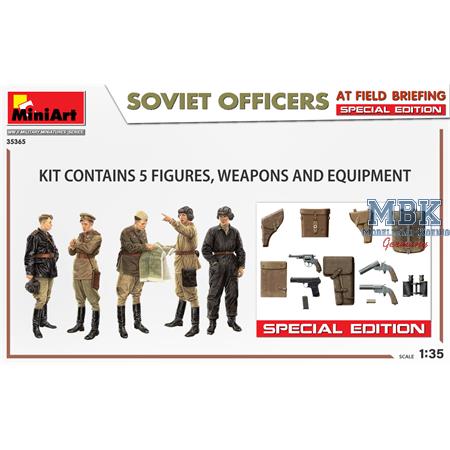 Soviet Officers at field briefing (Special Edit.)