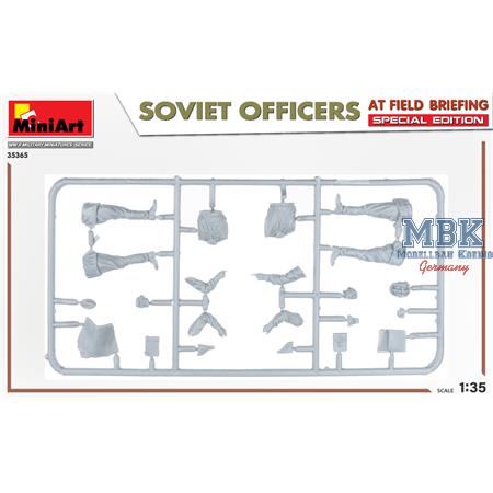 Soviet Officers at field briefing (Special Edit.)
