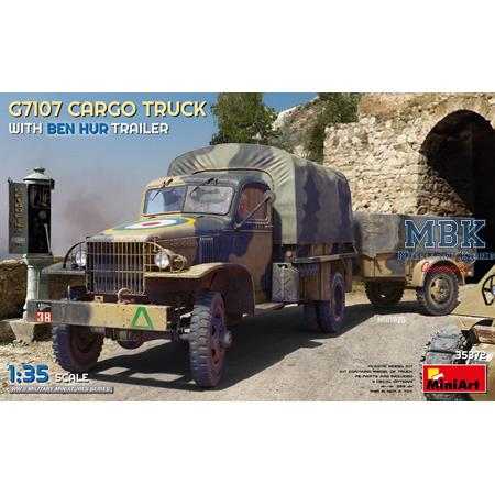 G7107 1,5t 4x4 Cargo Truck with 1t trailer Ben Hur