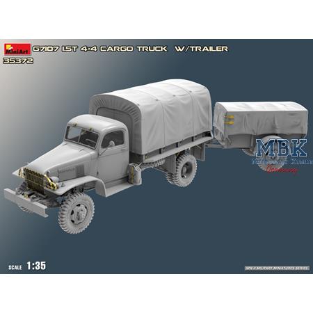 G7107 1,5t 4x4 Cargo Truck with 1t trailer Ben Hur
