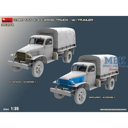 G7107 1,5t 4x4 Cargo Truck with 1t trailer Ben Hur