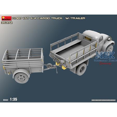 G7107 1,5t 4x4 Cargo Truck with 1t trailer Ben Hur