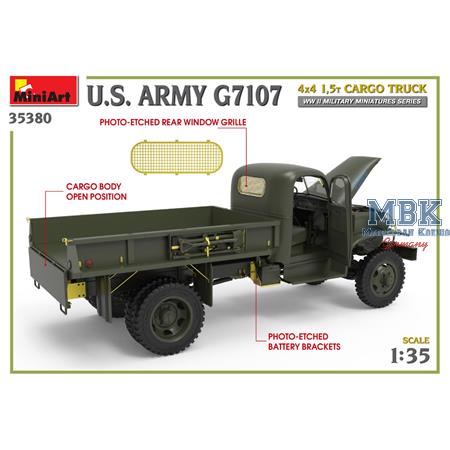 U.S. Army G7107 4X4 1,5T Cargo Truck