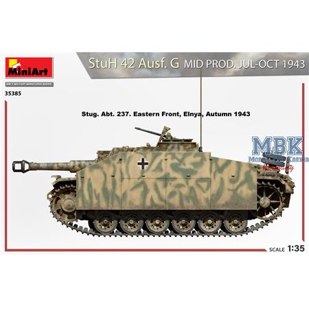 StuH 42 Ausf. G  Mid Prod (Jul-Oct 1943)