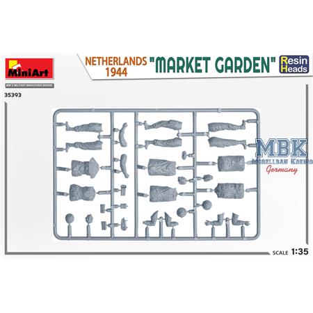 Market Garden Netherlands 1944 (Resin Heads)