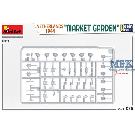Market Garden Netherlands 1944 (Resin Heads)