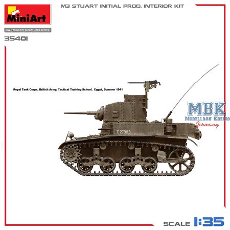M3 Stuart Initial Prod. (INTERIOR KIT)