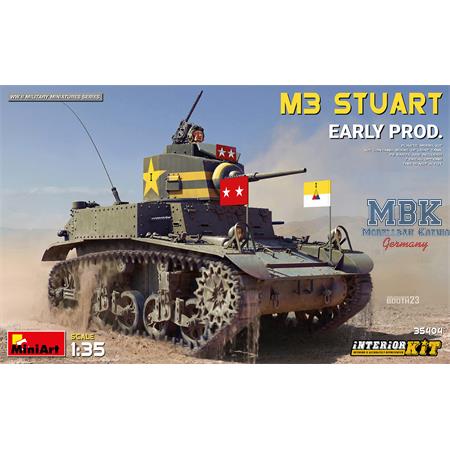 M3 Stuart Early Prod. (INTERIOR KIT)