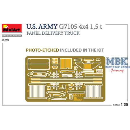 U.S. Army G7105 4x4 1,5 t Panel Van