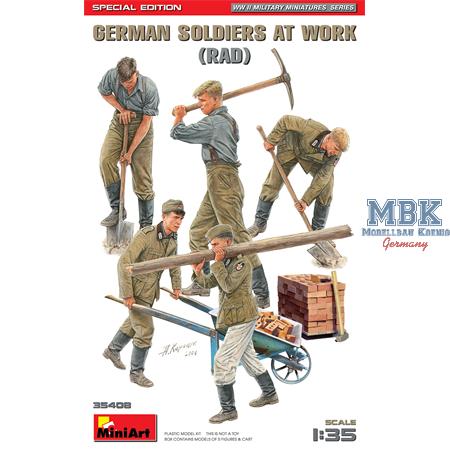 German Soldiers at Work (RAD) Special Edition