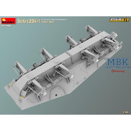 Sd.Kfz.234/1 Schwerer Panzer-Spwg. (INTERIOR KIT)