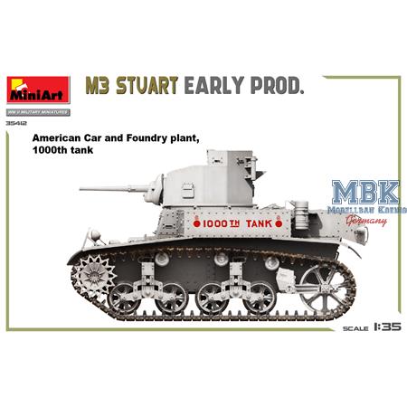 M3 Stuart Early Prod.