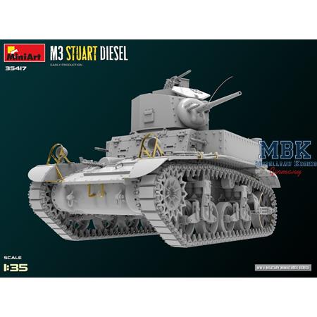 M3 Stuart Diesel Early Prod.