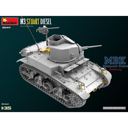 M3 Stuart Diesel Early Prod.