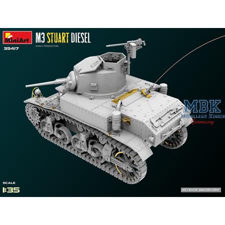 M3 Stuart Diesel Early Prod.