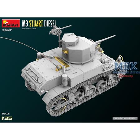 M3 Stuart Diesel Early Prod.