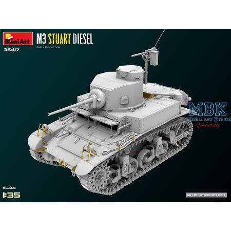 M3 Stuart Diesel Early Prod.