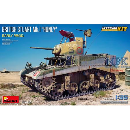 British Stuart Mk.I Honey Early Pr. (INTERIOR KIT)