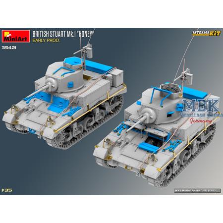 British Stuart Mk.I Honey Early Pr. (INTERIOR KIT)