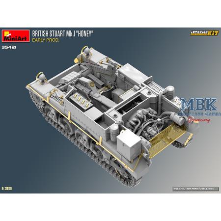 British Stuart Mk.I Honey Early Pr. (INTERIOR KIT)