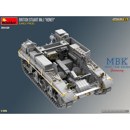 British Stuart Mk.I Honey Early Pr. (INTERIOR KIT)