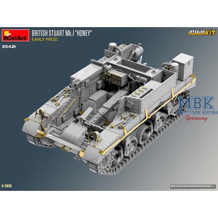 British Stuart Mk.I Honey Early Pr. (INTERIOR KIT)