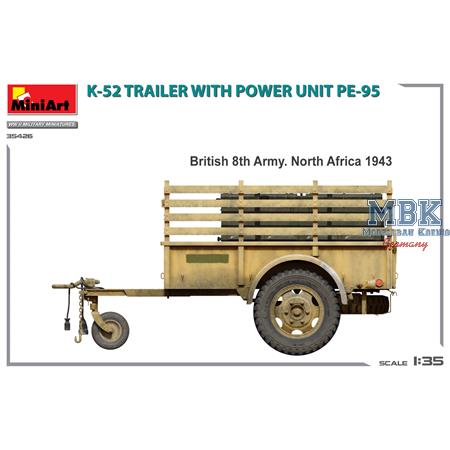 K-52 Trailer w/Power Unit PE-95