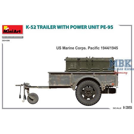 K-52 Trailer w/Power Unit PE-95