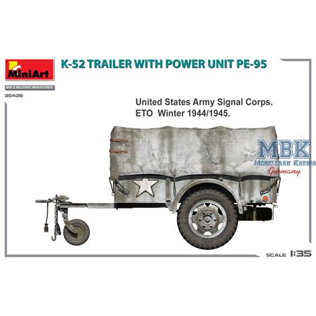 K-52 Trailer w/Power Unit PE-95