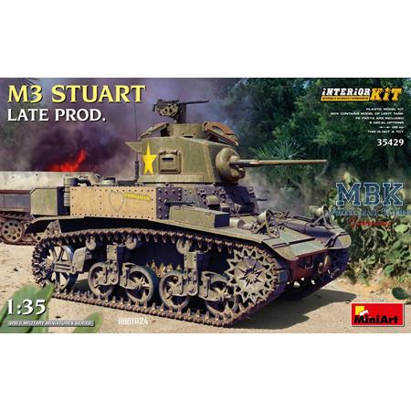 M3 Stuart Late Prod. (INTERIOR KIT)