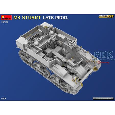 M3 Stuart Late Prod. (INTERIOR KIT)