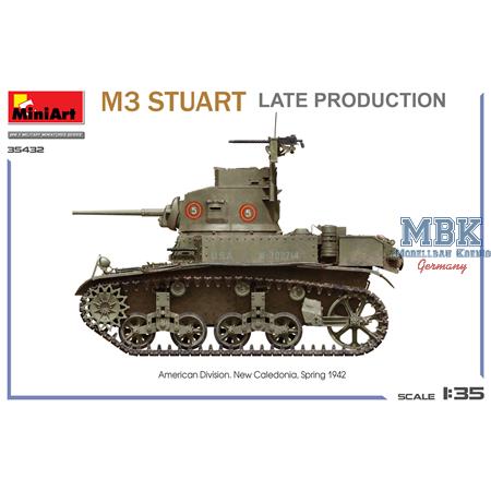 M3 Stuart Late Production