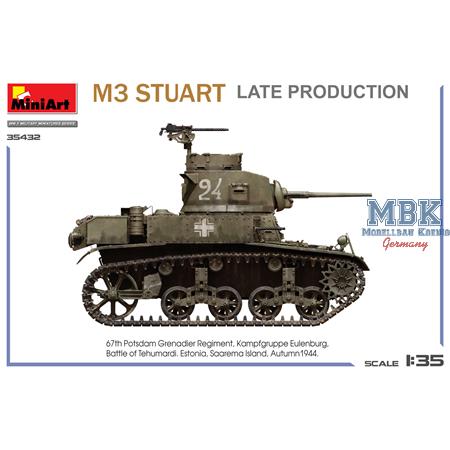 M3 Stuart Late Production