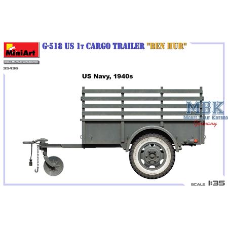 G-518 US 1t Cargo Trailer “Ben Hur"